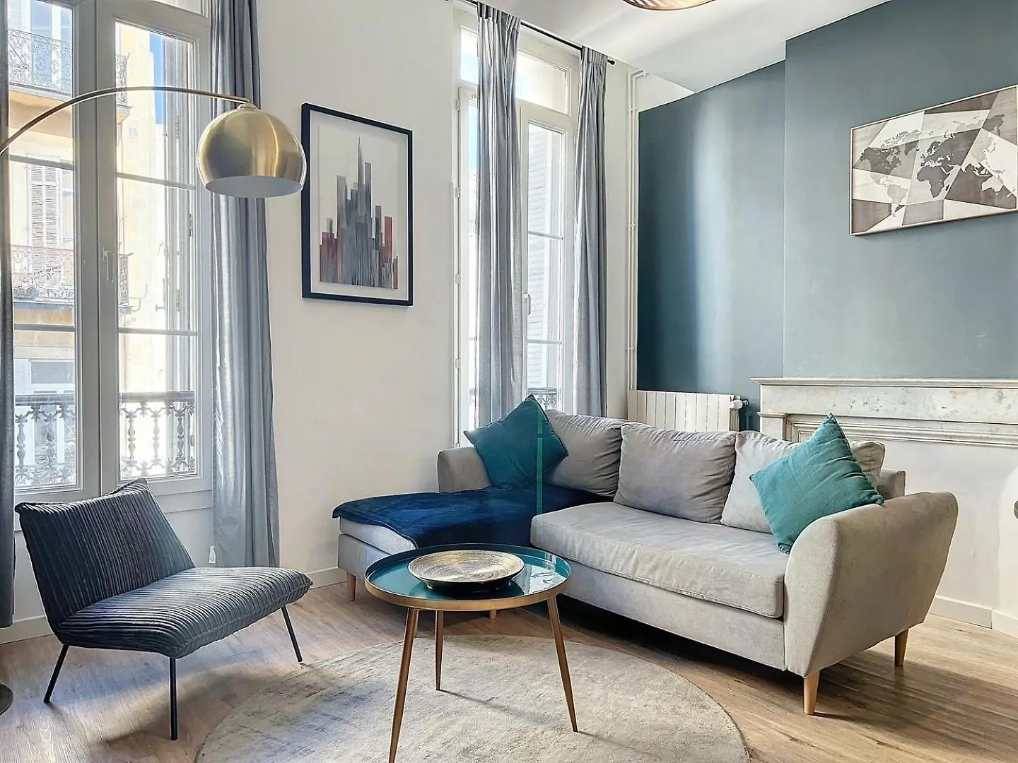 Апартаменты Grand Appartement Central - Trois Chambres - Les Freres De La Loc' Марсель